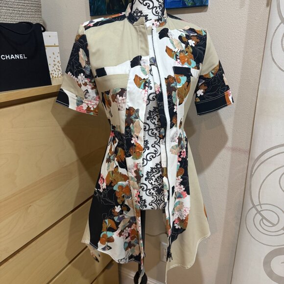 3.1 Phillip Lim for Target Floral Shirt Dress sz XS - Picture 5 of 6